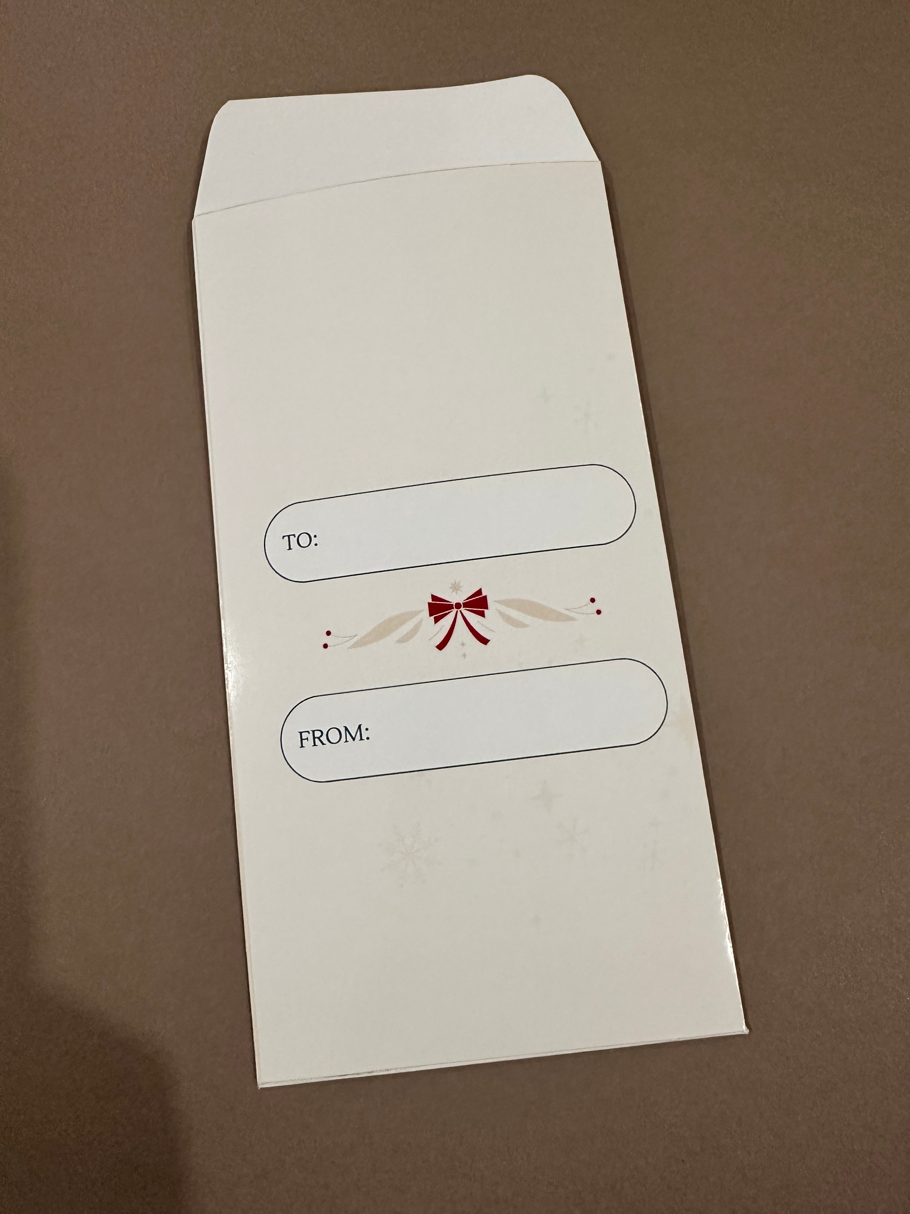 Christmas Money Envelopes (10 pcs)