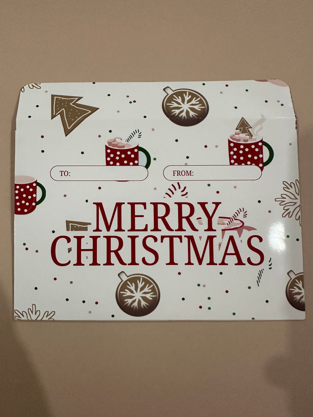 Christmas Envelopes (Assorted) 10pcs