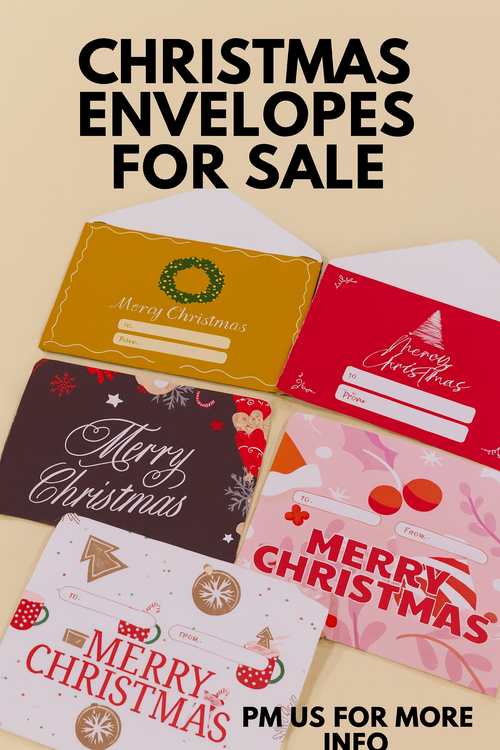 Christmas Envelopes (10 pcs)