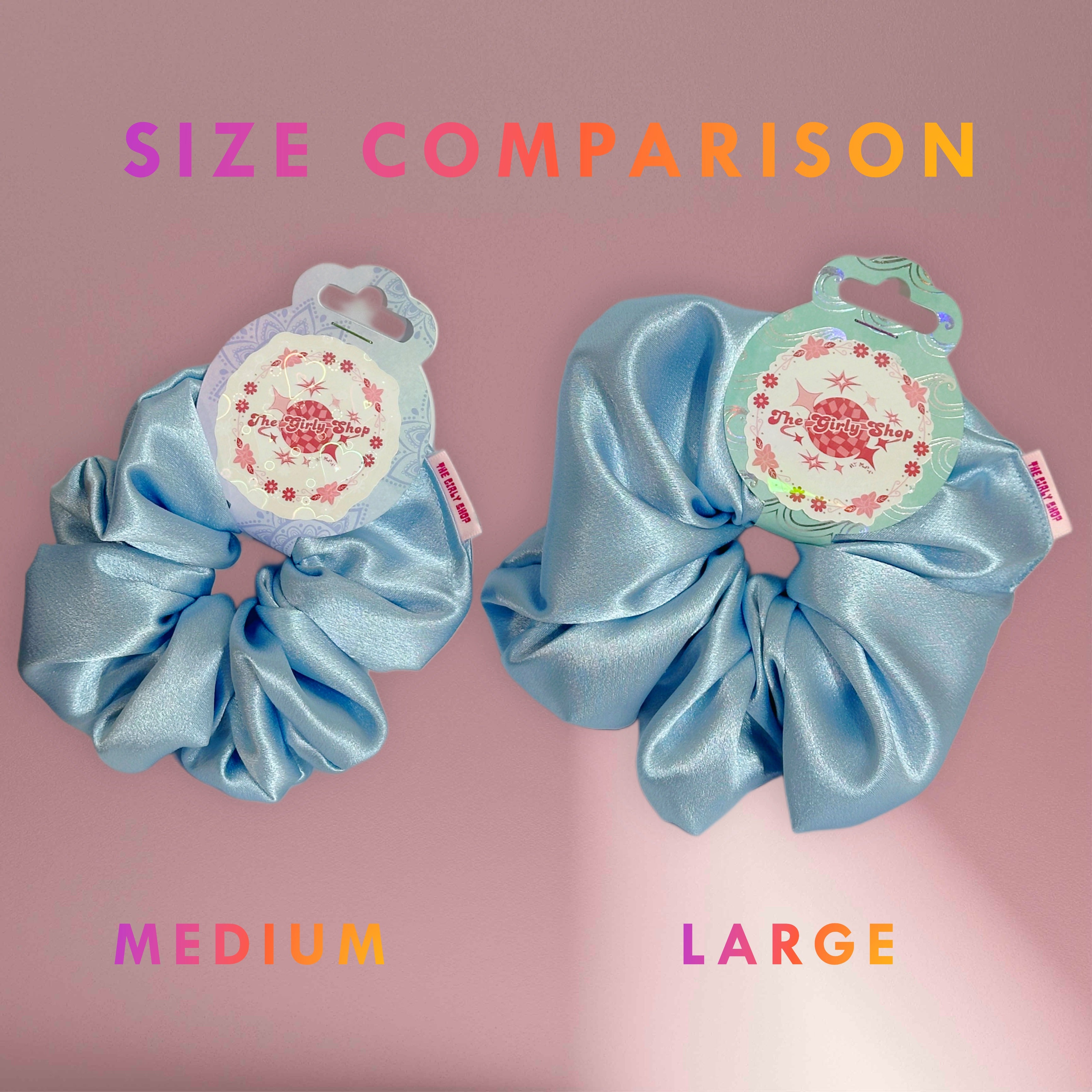 SCRUNCHIE - Blue Sky (Size: Large)