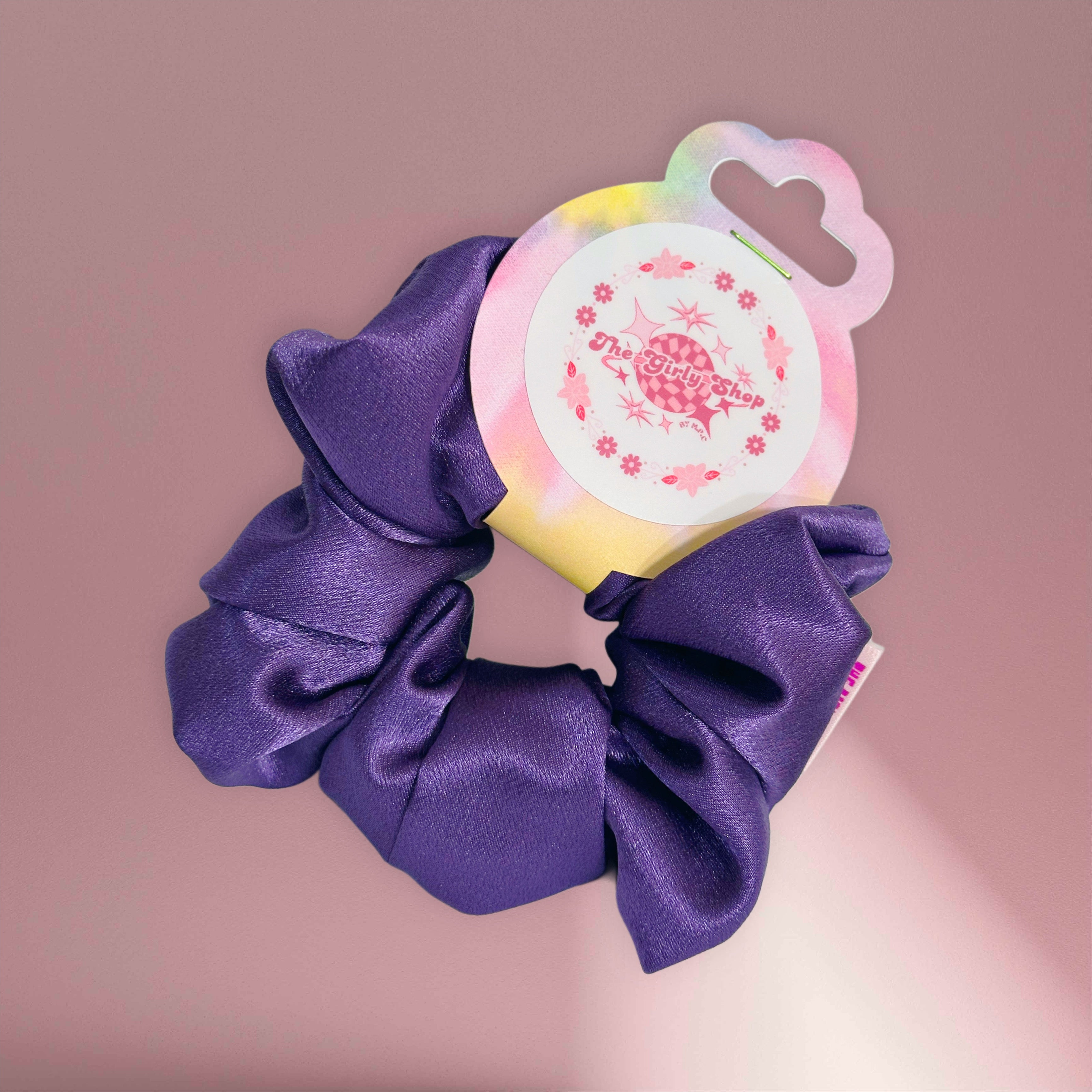 SCRUNCHIE - Purple Yum (Size: Large)